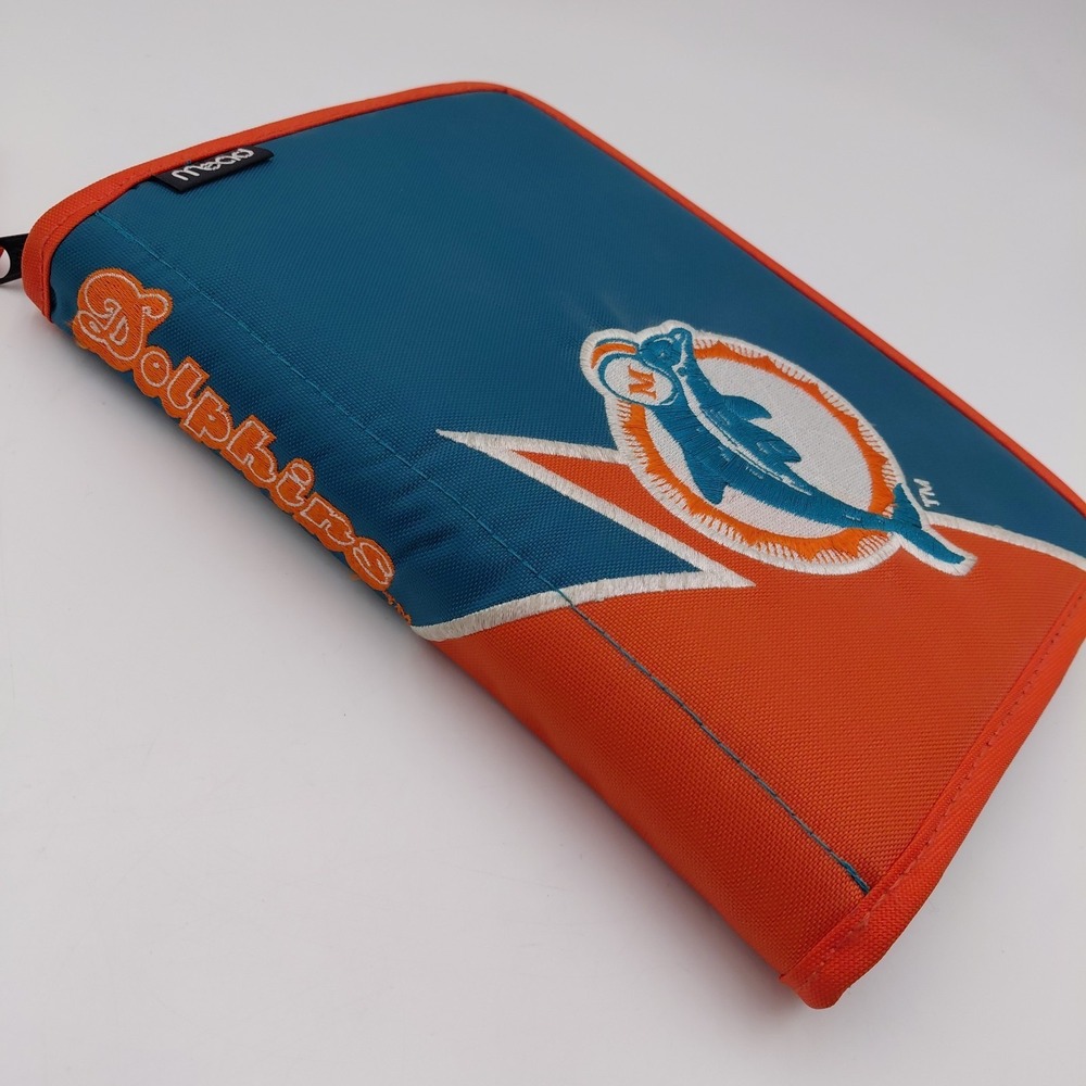 Vtg Mead 90s NFL Miami Dolphins Puff Day Student Planner Fan Dad Gift
